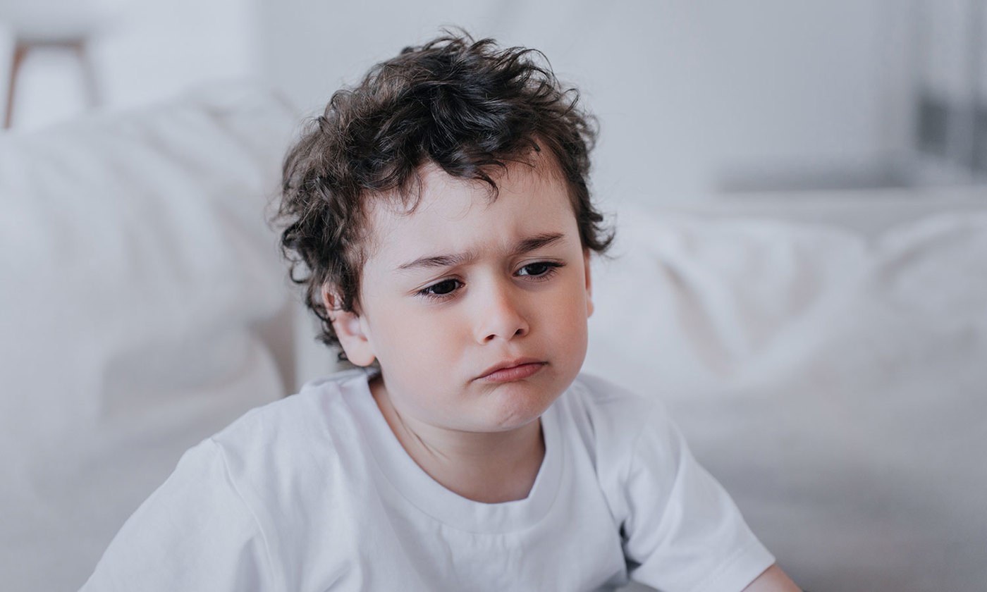 Whining boy